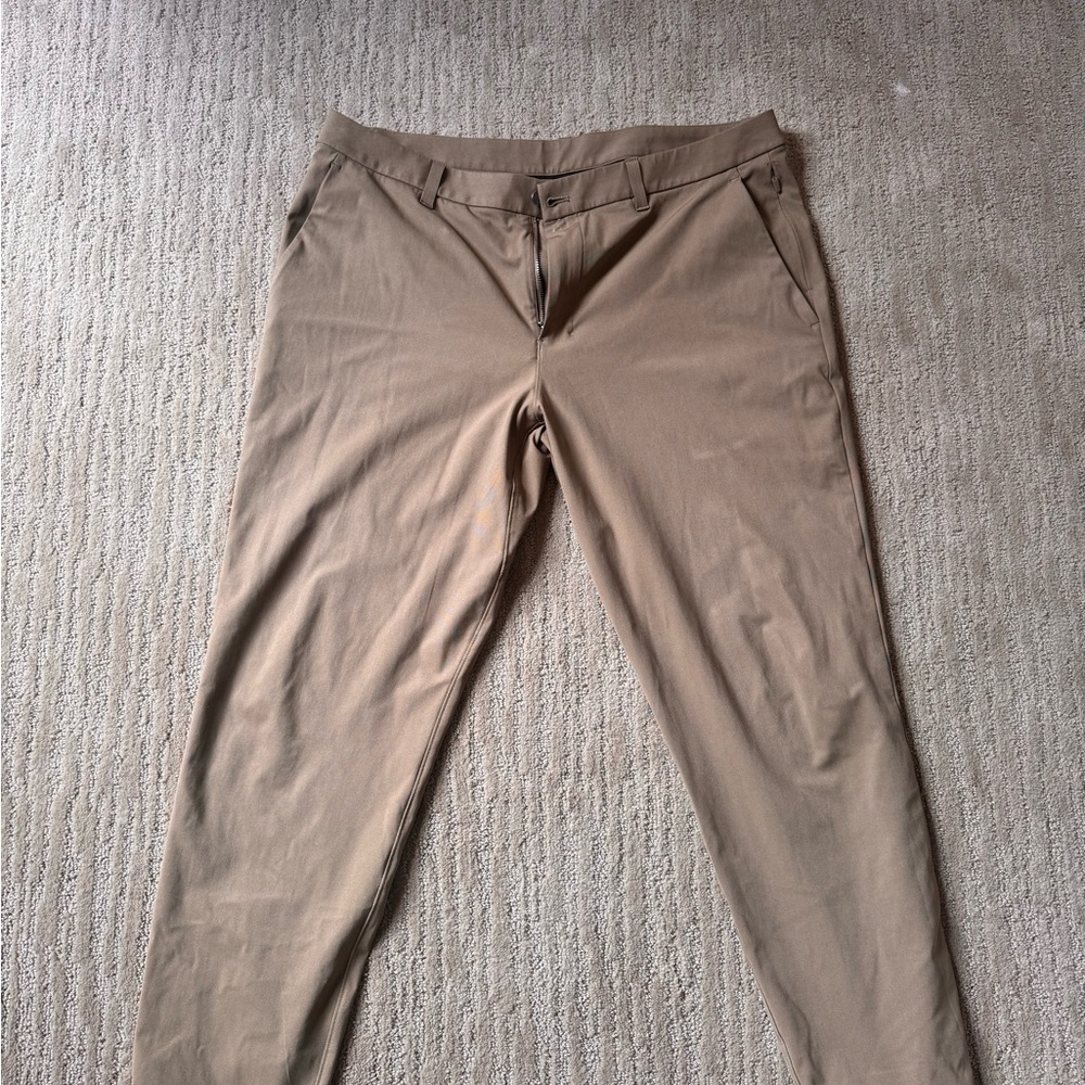 38x32 Lululemon abc warpstreme pants in color artifact